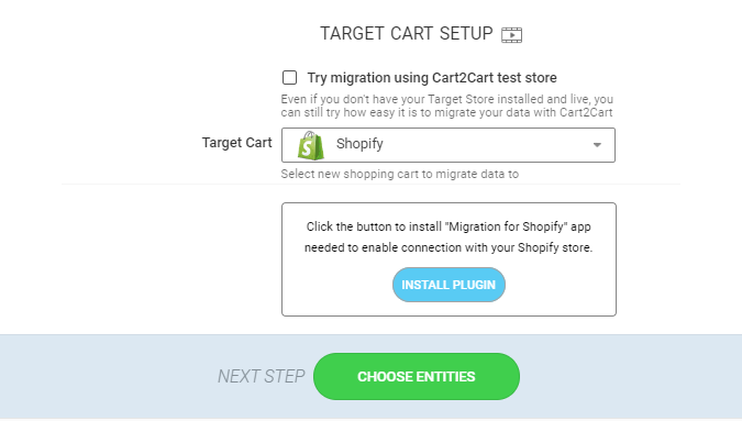PrestaShop to Shopify