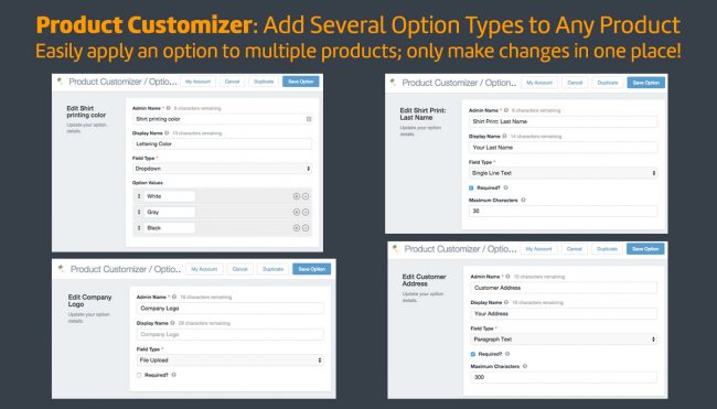 shopify product attributes