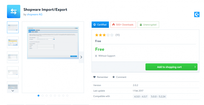 shopware-import-export-products-csv