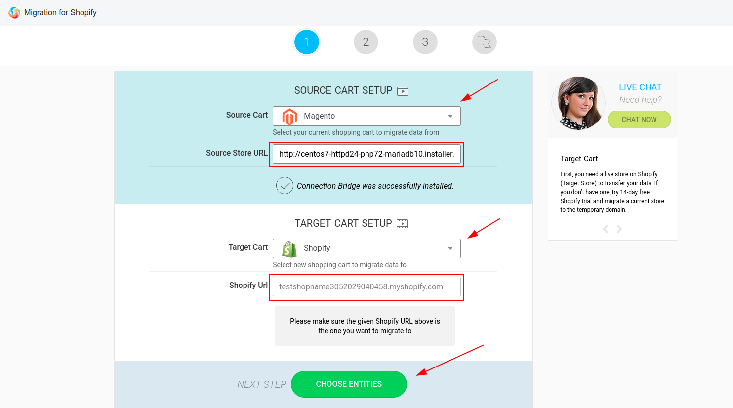 how to migrate magento to shopify