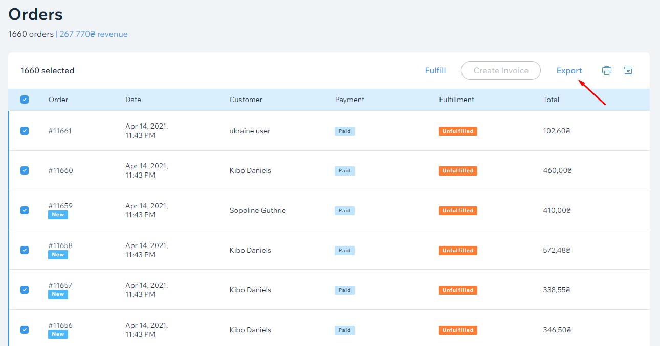transferring website from wix to shopify
