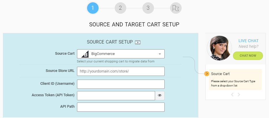 BigCommerce to WooCommerce