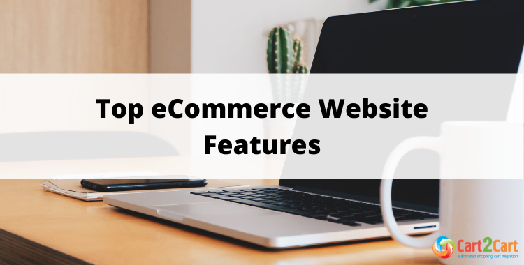 ecommerce website features
