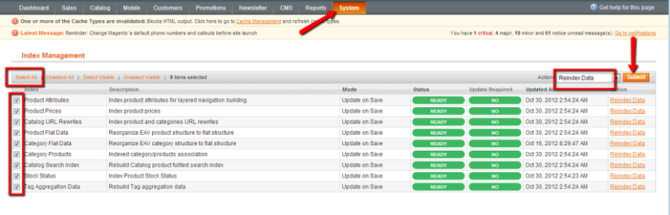 Manage Magento Store After Migration