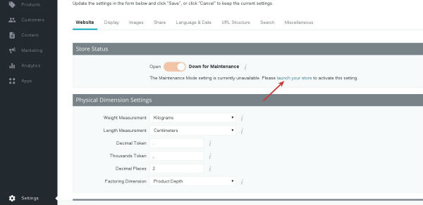 Why am I getting an error message while migrating to Bigcommerce?
