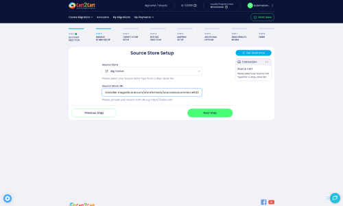 Click to enlarge the image Source Store Setup