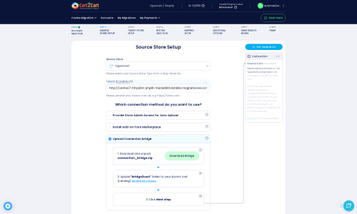 Click to enlarge the image Source Store Setup