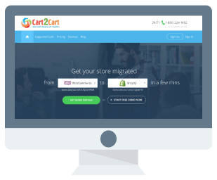 Cart2Cart Migration Wizard revamped and website redesigned