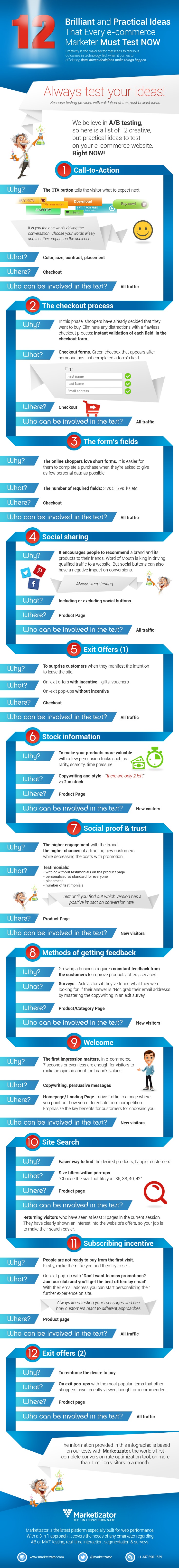 12 Marketing Hints Every e-Merchant Should Try - Infographic 12 Marketing Hints Every e-Merchant Should Try - Infographic