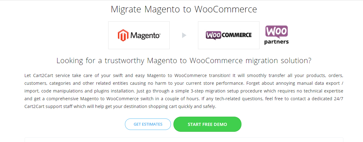 magento to woocommerce migration