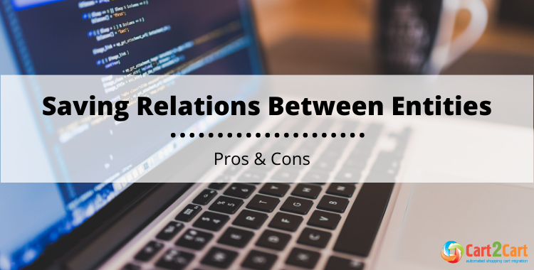 Relations between entities