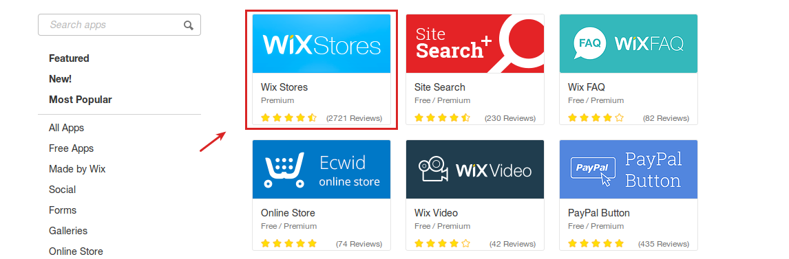 wix-stores