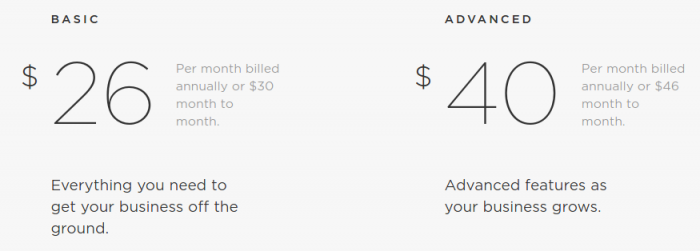 sqaurespace-vs-shopify-pricing