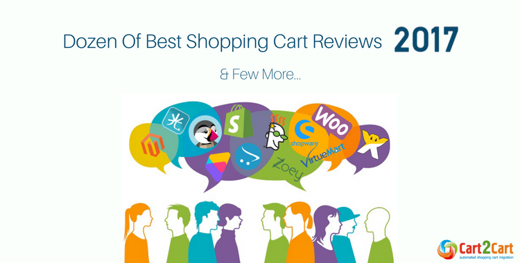 Dozen Of Best Shopping Cart Reviews (2017) & Few More