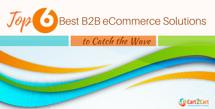 Top 6 Best B2B eCommerce Solutions to Catch the Wave