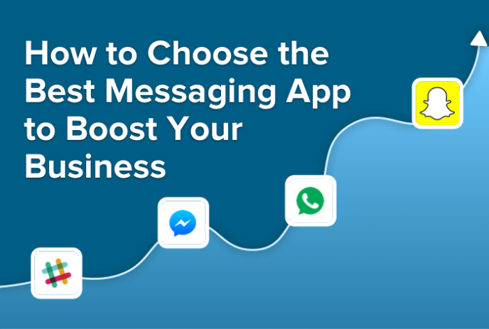 infographic on messaging apps