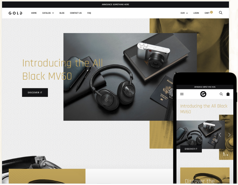 Shopify template