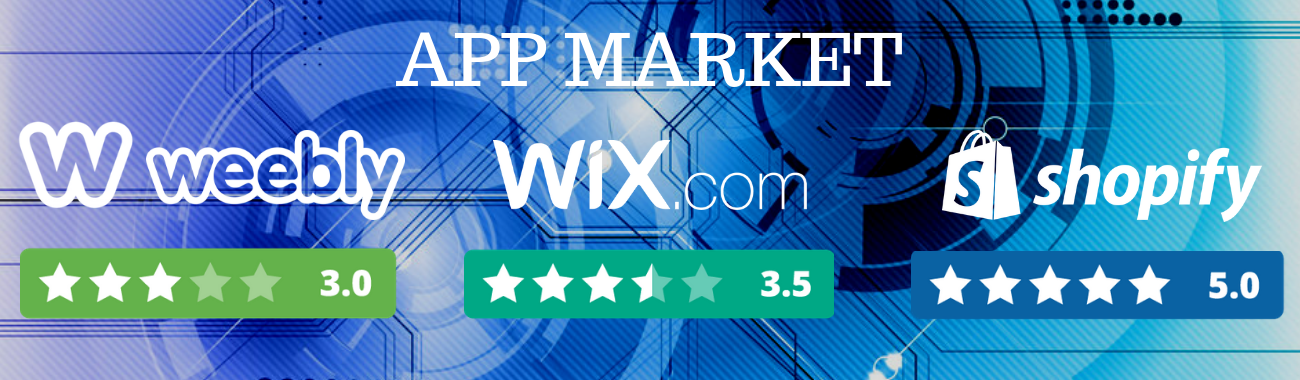 weebly vs wix vs shopify.