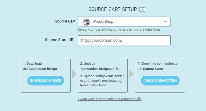 import prestashop to woocommerce