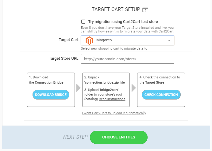 Magento 2 data migration