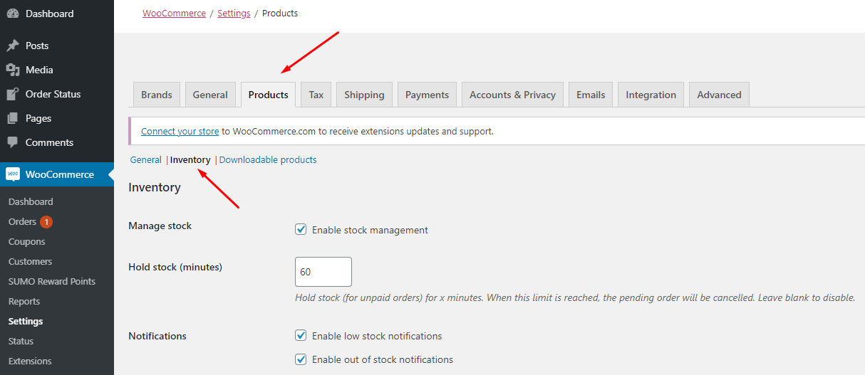 how to set up WooCommerce store