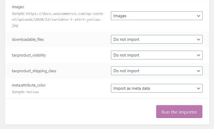 how to export woocommerce products