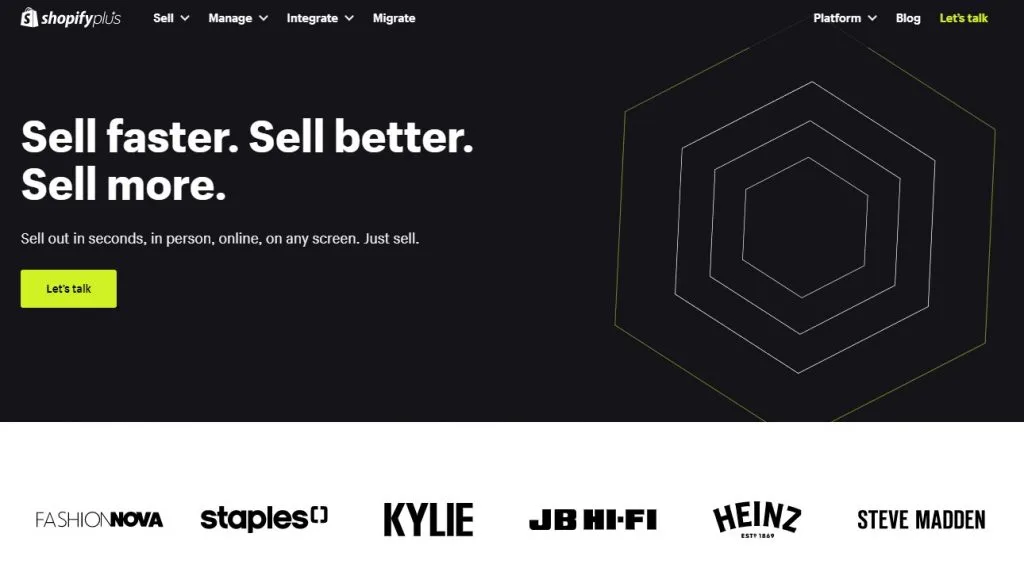Functionality shopify plus