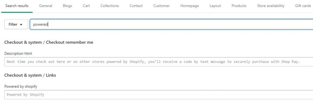 How to Remove Powered by Shopify