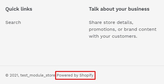 How to Remove Powered by Shopify