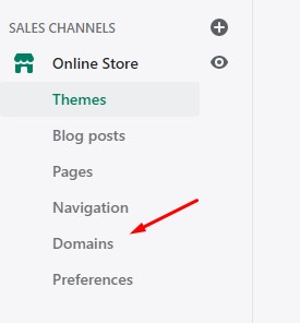 How to add or change a Shopify domain