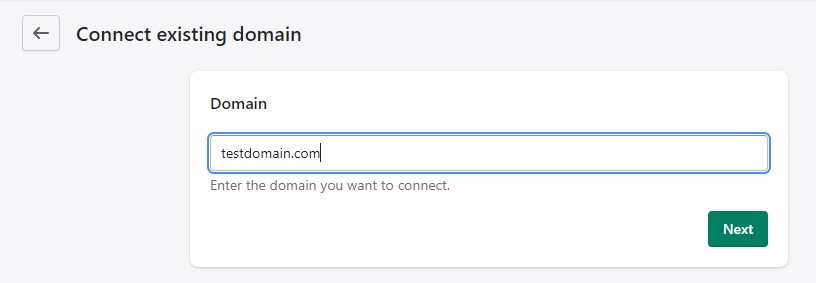 How to add or change a Shopify domain