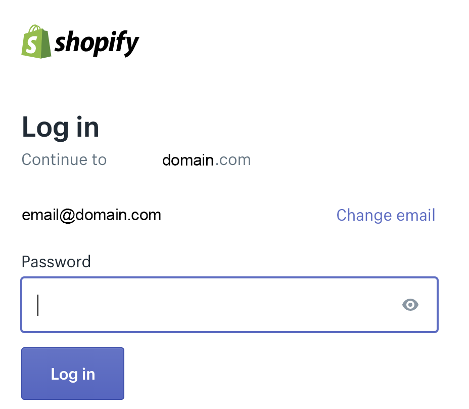 How to Login to the Shopify Admin