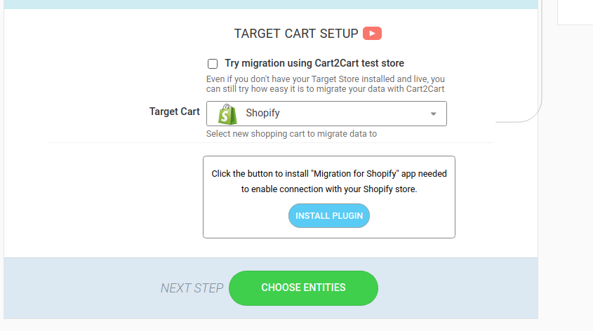 shopify target