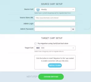 Migrate Weebly to WIX