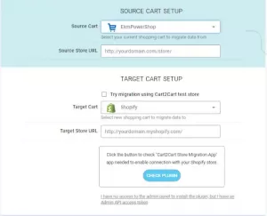 Migrate from ekmPowershop to Shopify