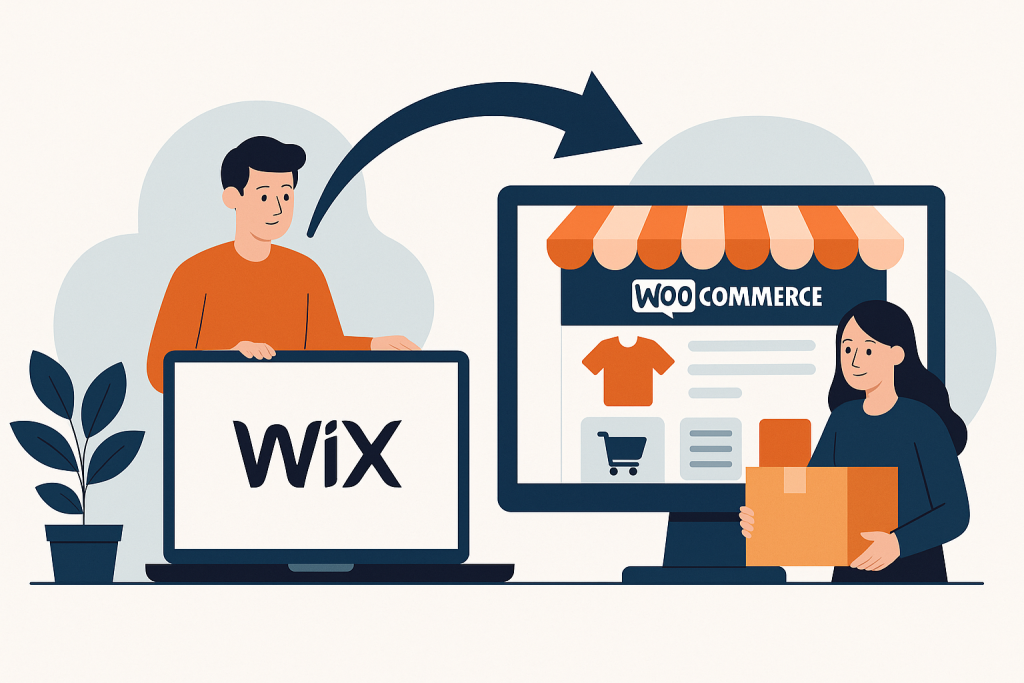 Wix to WooCommerce Migration