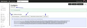 Clear Cache Button in PrestaShop Admin Panel