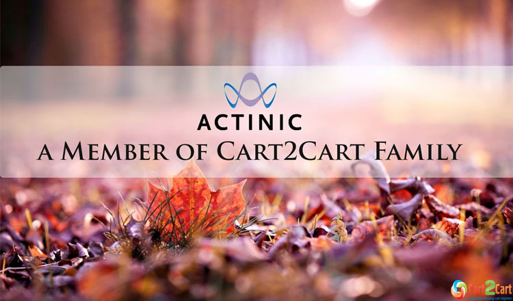 Actinic Becomes a Member of Cart2Cart Family Actinic Becomes a Member of Cart2Cart Family