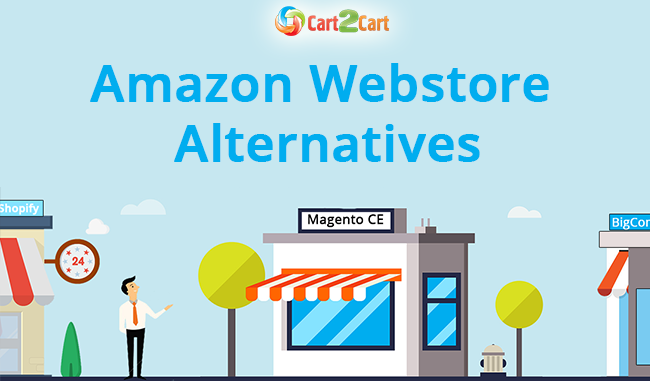 Top Amazon Webstore Alternatives - Find a Decent Cart Replacement [Infographic]