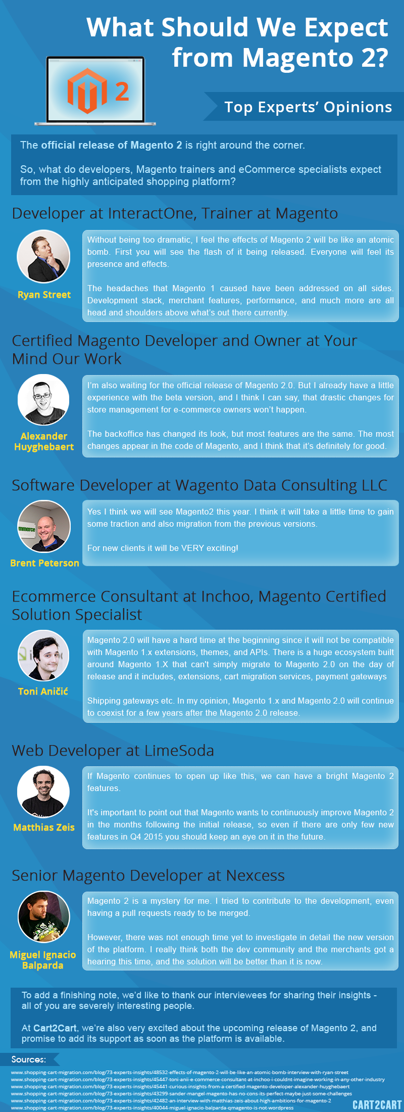What Experts Think of Magento 2 [Infographic]