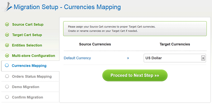 Currencies Mapping How to Migrate Your Store from Interspire to Magento