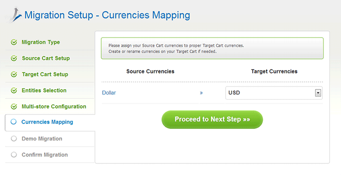 Map Currencies How to Migrate PrestaShop to Shopify