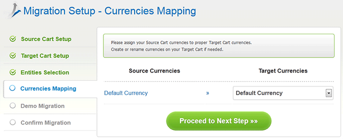 Map Currencies How to Migrate from Magento to BigCommerce