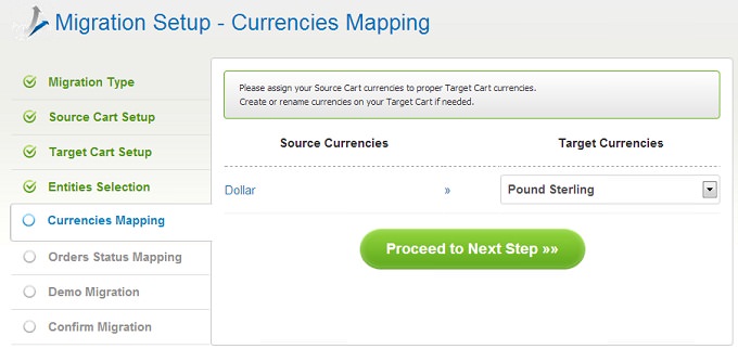 Currencies Mapping How to Migrate PrestaShop to osCommerce