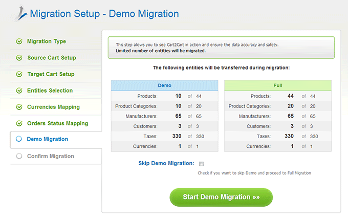 Demo Migration How to Migrate VirtueMart to OpenCart