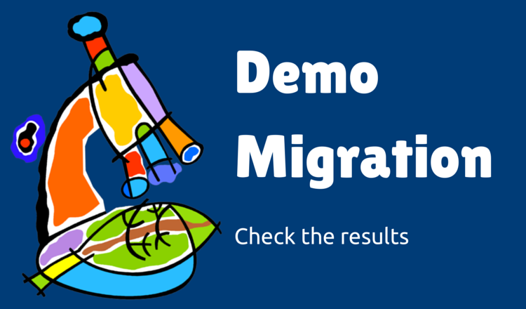 How to Check Demo Migration Results