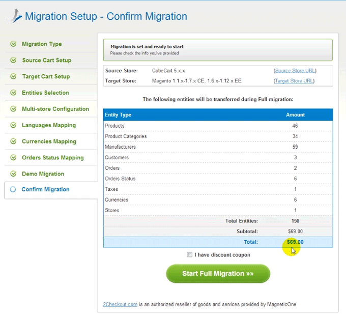 Full Magento Migration How to Migrate from CubeCart to Magento