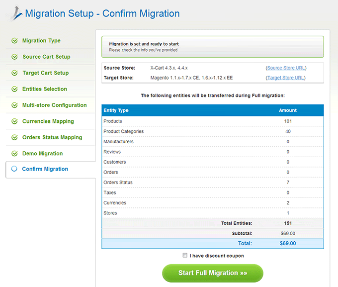 Full Migration How to Migrate from X-Cart to Magento