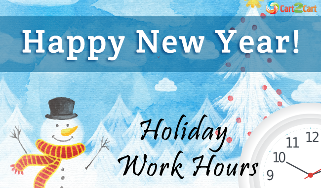 Happy New Year! Holiday Work Hours holiday work hours