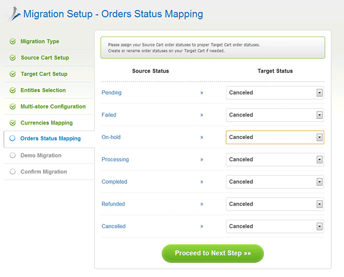 Order Statuses Mapping How to Migrate WooCommerce to Magento